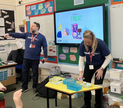 School visit to St. Joseph’s Catholic Infant and Junior Schools in Birtley for Careers Week